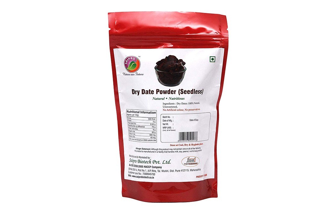 Saipro Dry Date Powder    Pack  250 grams